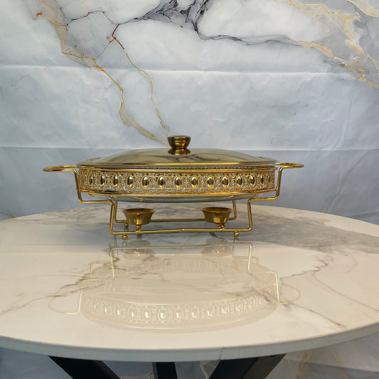 Crystal Clear - Home Chafing Dish - 3L