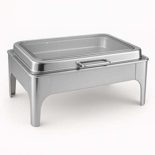 Rectangle Silver Chafing Dish