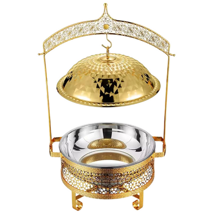 Luxury Dining Line - Hanging Chafing Dish - Gold - 4.5L