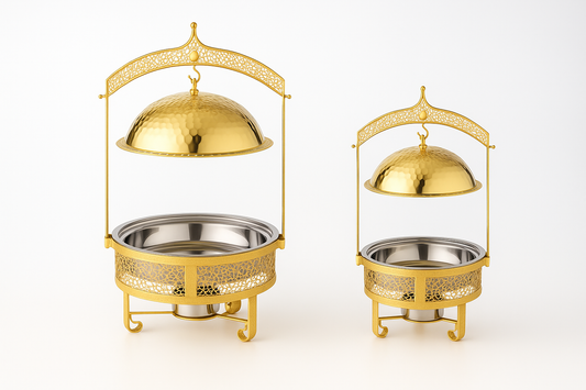 Luxury Dining Line - Hanging Chafing Dish - Gold - 8L