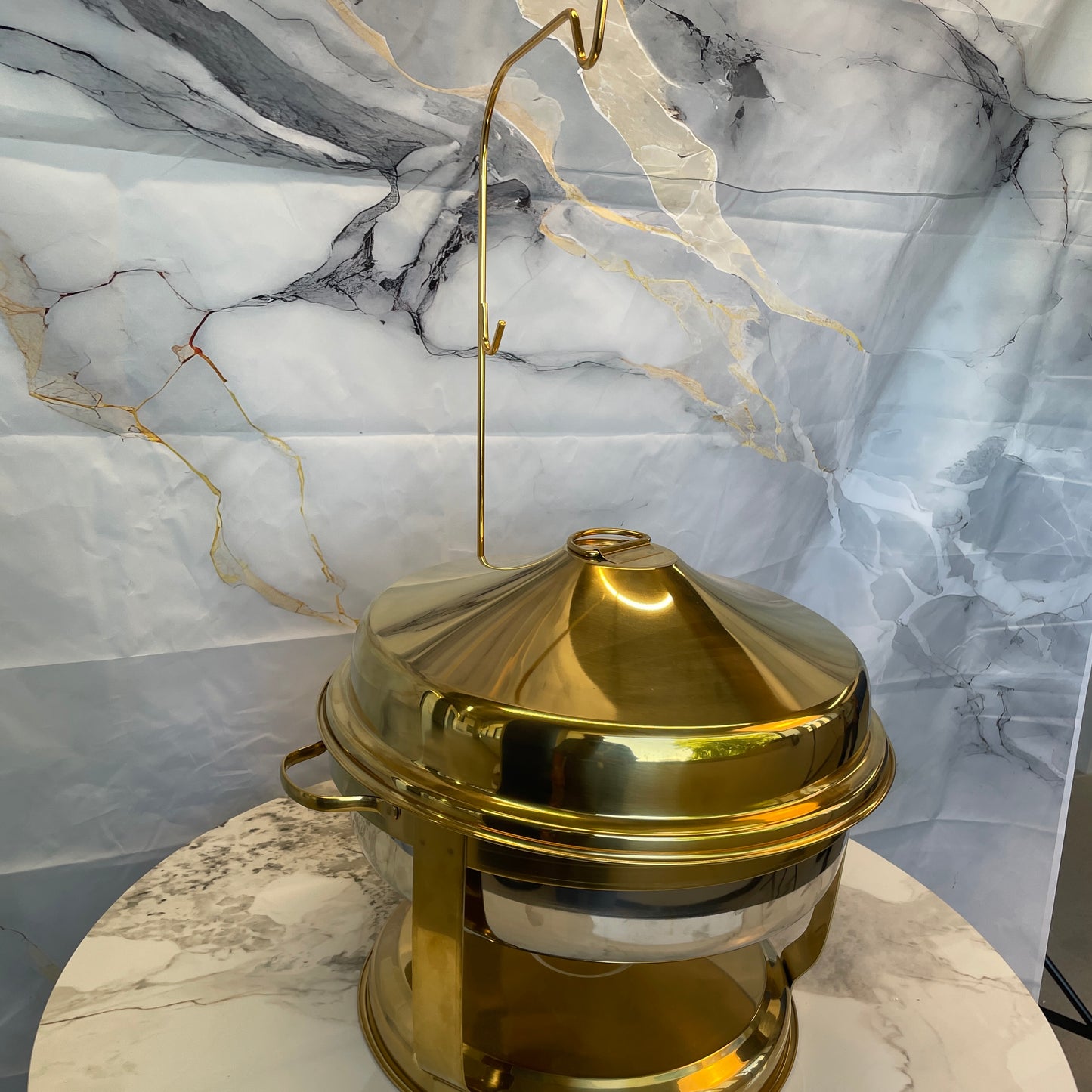 Deluxe Hanging Line - Hanging Chafing Dish - Gold - 9L