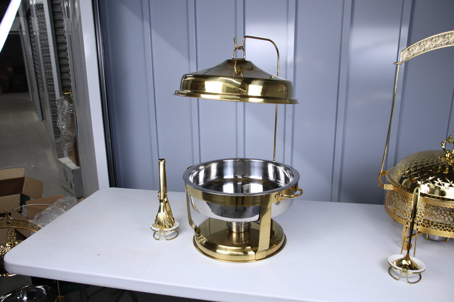 Deluxe Hanging Line - Hanging Chafing Dish - Gold - 9L